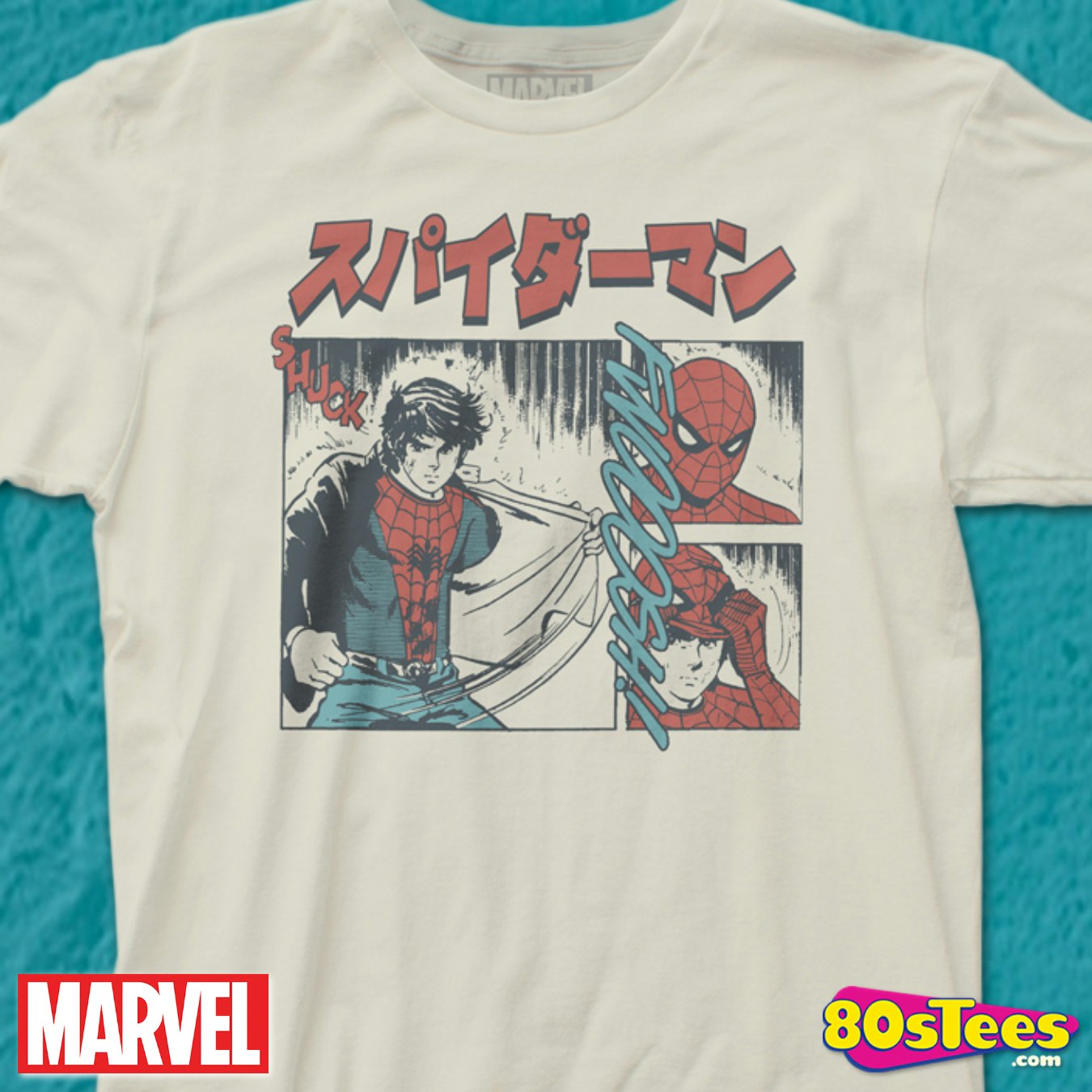 KIDS Retro NASA T Shirt As Worn by Spiderman Avengers Movie Boys Girls Science